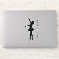 Silhouette Ballerina Noire Classique