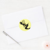 Sticker Silhouette de Bee Girl (Enveloppe)
