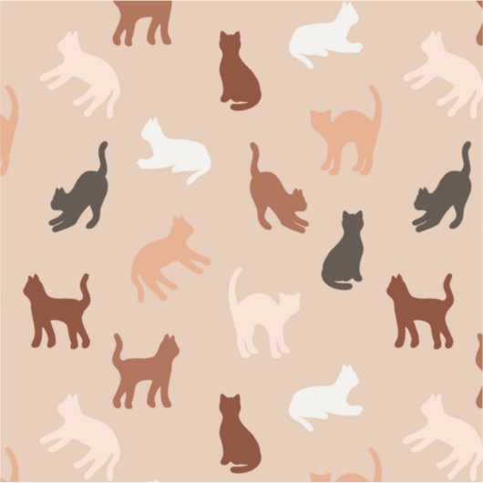 Sticker Silhouette de chat (Devant)