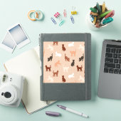 Sticker Silhouette de chat (Couverture iPad)
