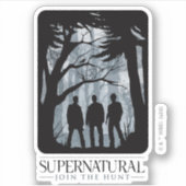 Sticker Silhouette de la forêt surnaturelle (Devant)