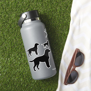 Sticker Silhouette de Labrador Retriever