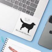 Sticker Silhouette de l'appareil de récupération de canard (Ordinateur portable avec iPhone)