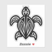 Sticker Silhouette de tortue de mer (Feuille)