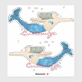 Sticker Silhouette fée Thunder_Cove (Feuille)