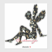 Sticker Silhouette fée Thunder_Cove (Feuille)