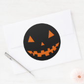 Sticker Silhouette Jack-o'-lantern Halloween (Enveloppe)