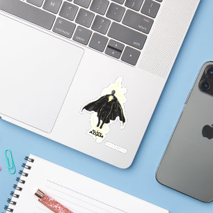 Sticker Silhouette noire Adam Lightning