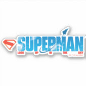 Sticker Silhouette Superman Skybound (Devant)