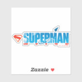 Sticker Silhouette Superman Skybound (Feuille)