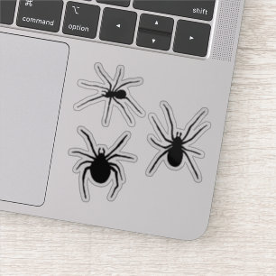 Sticker Silhouettes déplaisantes Black Spider