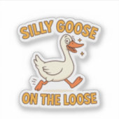 Sticker Silly Goose On The Loose (Devant)