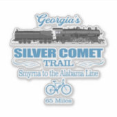 Sticker Silver Comet Trail (RT2) (Devant)