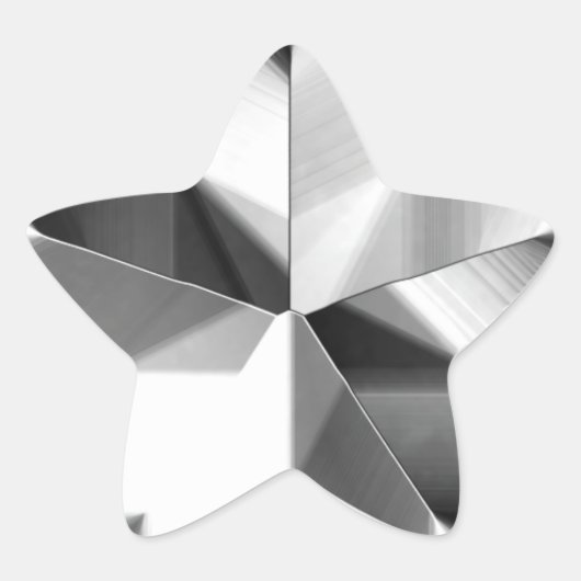 Sticker Silver Star (Devant)
