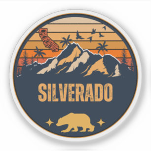 Sticker Silverado, Californie