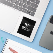 Sticker simple et prière (Ordinateur portable avec iPhone)