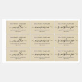 Sticker simple étanche Étiquettes (Feuille)