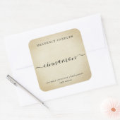 Sticker simple fait maison Étiquettes (Enveloppe)