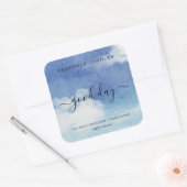 Sticker simple fait maison Étiquettes (Enveloppe)