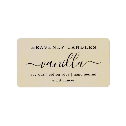 Sticker simple fait maison Étiquettes (Devant)