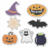 Sticker Simple Halloween cool (Devant)