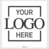Sticker Simple Logo de Société d'Affaires de Marque Promot (Feuille)