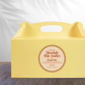 Sticker simple sur mesure produit fait maison Étiq