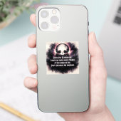 Sticker Since You Blocked Me Chibi Gothic Skull (Téléphone)