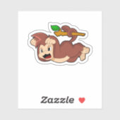 Sticker Singe rugissant (Feuille)