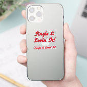 Sticker Single & Lovin' It ! Livre de rebut (Téléphone)