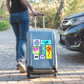 Sticker sirènes, chaleur, serpent, papillon d'amour (Valise Insitu)