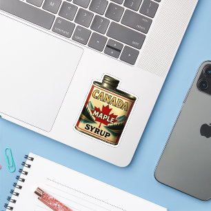 STICKER SIROP D'ÉRABLE DU CANADA