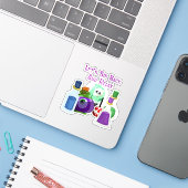 Sticker Sirotons Et Relaxons - Potions d'Halloween (Ordinateur portable avec iPhone)