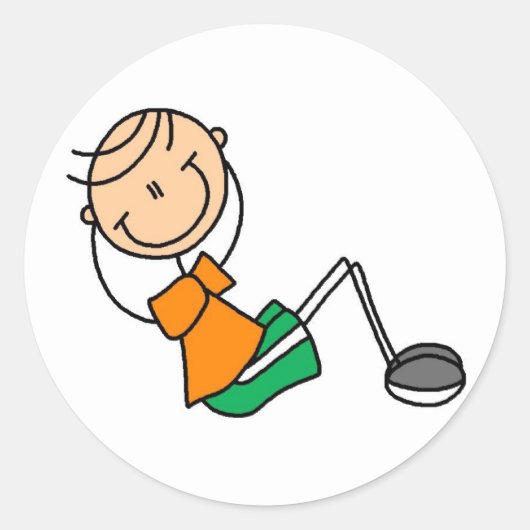 Sticker Sit Up Figure (Devant)