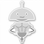 Sticker Six Pack Mia (Devant)