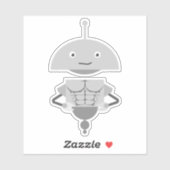 Sticker Six Pack Mia (Feuille)