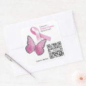 Sticker Sjabloon borstkankerbewustzijn (Envelop)