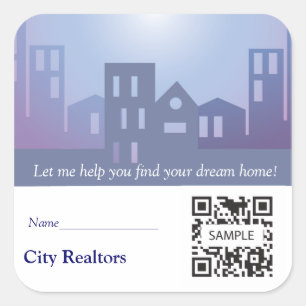 Sticker Sjabloon City Realtors