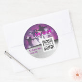 Sticker Sjabloon Dans (Envelop)