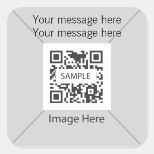 Sticker Sjabloon Grijs 1