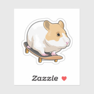 Sticker Skate de Hamster