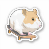 Sticker Skate de Hamster (Devant)