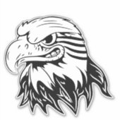 Sticker Skateboard Smild Eagle (Devant)