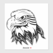 Sticker Skateboard Smild Eagle (Feuille)