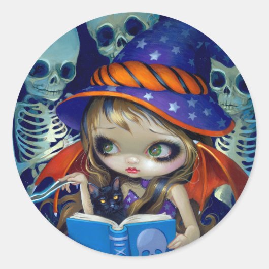 Sticker "Skeleton Magic" (Devant)
