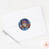 Sticker "Skeleton Magic" (Enveloppe)