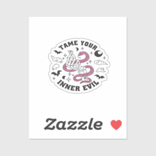 Sticker Skeleton Main Making Heart