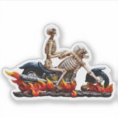Sticker Skeleton Rider (Devant)