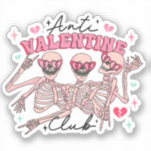 Sticker Skeletons de la Journée anti-Valentines (Recto)