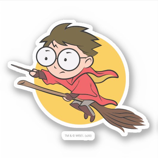 Sticker Sketchbook HARRY POTTER™ Jouer à QUIDDITCH™ (Devant)